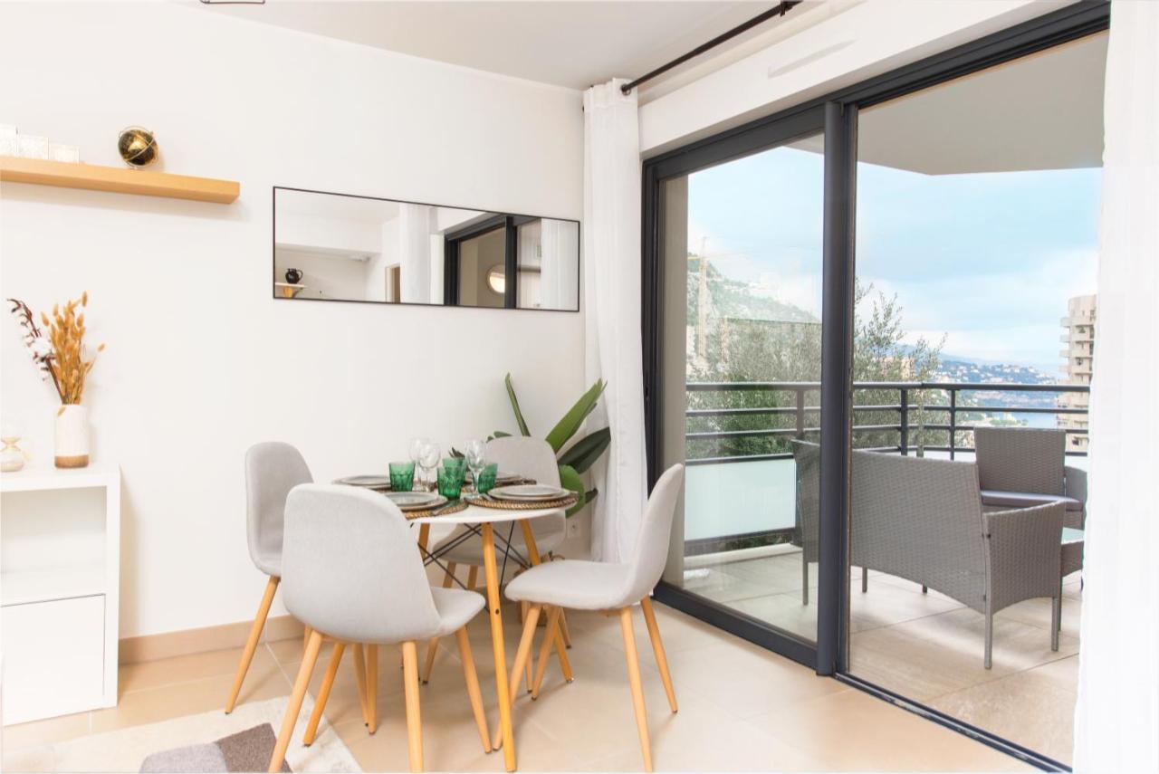 博索莱伊Vue Monaco & Tour Odeon - Terrasse - Parking - Bh公寓 外观 照片