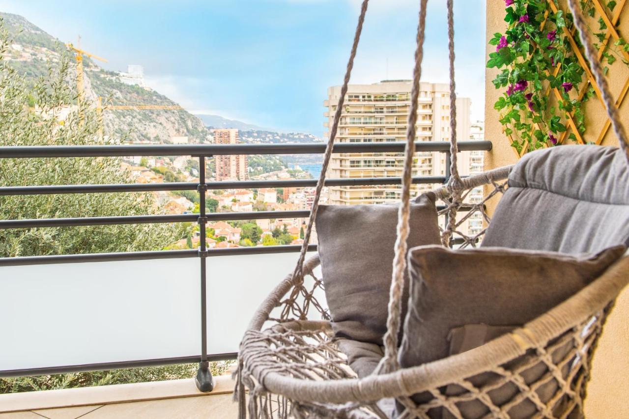 博索莱伊Vue Monaco & Tour Odeon - Terrasse - Parking - Bh公寓 外观 照片